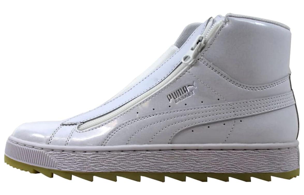 (W) Puma Basket Mid Winter 'White Patent'
