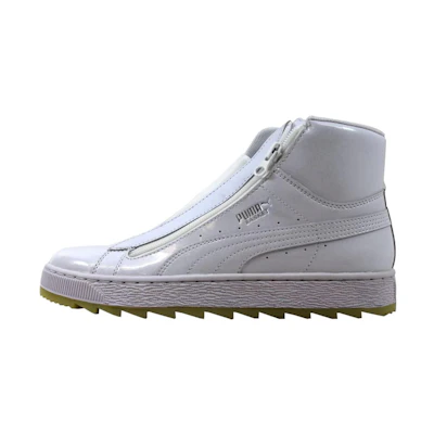 (W) Puma Basket Mid Winter 'White Patent'