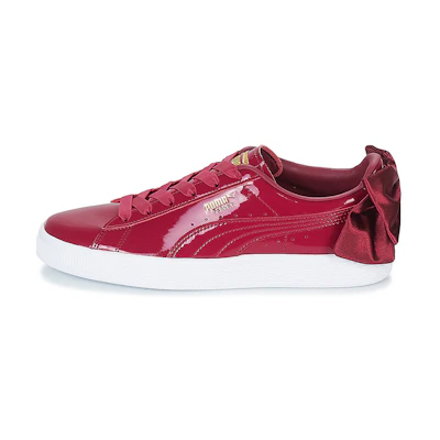 (W) Puma Basket Patent 'Red Casual'