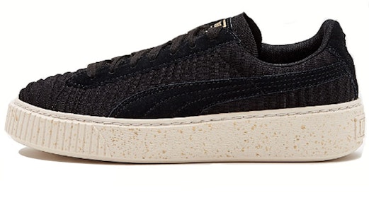 (W) 푸마 바스켓 플랫폼 카키 블랙 스니커즈 364090-01 Buy (W) 푸마 바스켓 플랫폼 카키 블랙 스니커즈 364090-01