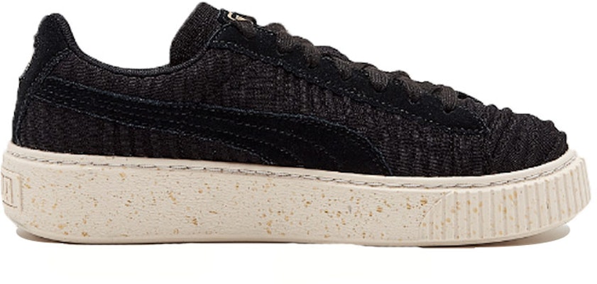 (W) Kasut Santai Puma Basket Platform 'Khaki Hitam' 364090-01 Order (W) Kasut Santai Puma Basket Platform 'Khaki Hitam' 364090-01