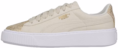 (Women) Puma Basket Platform 'Cream y' 366494-01 (Women) Puma Basket Platform 'Cream y' 366494-01