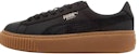 (W) Puma Basket Platform 'Euphoria Gum' Wanita Lelaki Kasut Platform. 366716-02