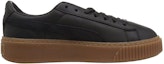 Order (W) Puma Basket Platform 'Euphoria Gum' Wanita Lelaki Kasut Platform. 366716-02