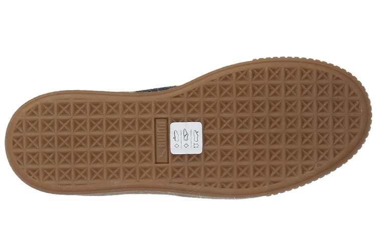 Purchase (W) Puma Basket Platform 'Euphoria Gum' Wanita Lelaki Kasut Platform. 366716-02