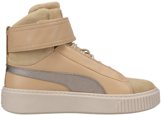 (Women) Puma Basket Platform Mid Premium 'Tan' 364952-01 Order (Women) Puma Basket Platform Mid Premium 'Tan' 364952-01