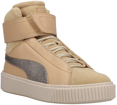 (Women) Puma Basket Platform Mid Premium 'Tan' 364952-01 Lookbook (Women) Puma Basket Platform Mid Premium 'Tan' 364952-01