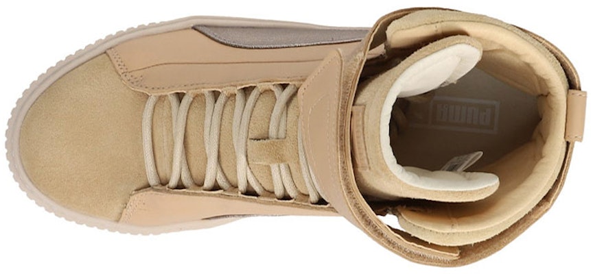 (Women) Puma Basket Platform Mid Premium 'Tan' 364952-01 Shop (Women) Puma Basket Platform Mid Premium 'Tan' 364952-01