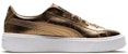 (W) Puma Basket Platform Luxe 'Emas' 366687-02