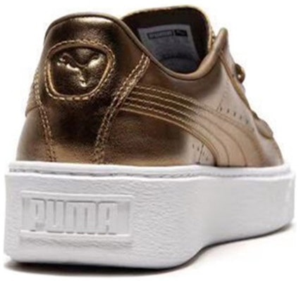 (Women) Puma Basket Platform Luxe 'Ermine' 366687-02 Shop (Women) Puma Basket Platform Luxe 'Ermine' 366687-02