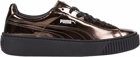(Women) Puma Basket Platform 'Metallic Bronze' 362339-03 (Women) Puma Basket Platform 'Metallic Bronze' 362339-03