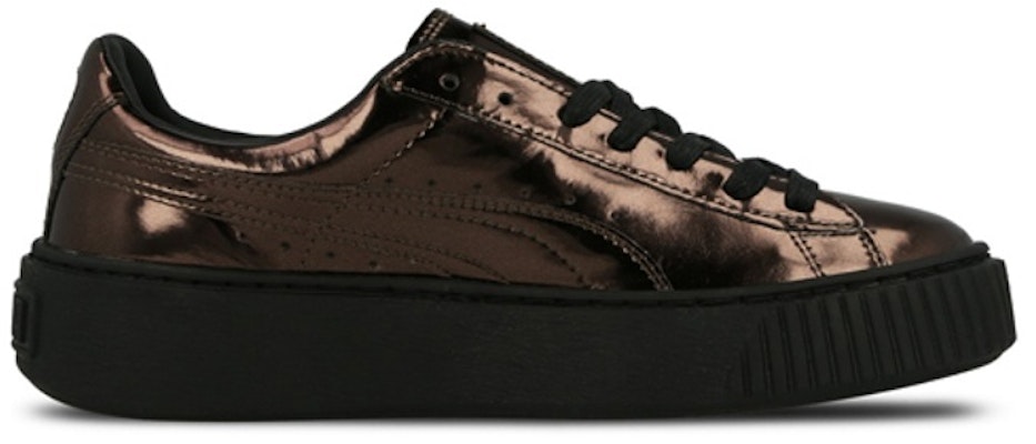 (Women) Puma Basket Platform 'Metallic Bronze' 362339-03 Order (Women) Puma Basket Platform 'Metallic Bronze' 362339-03