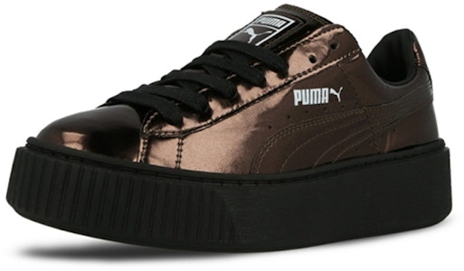(女士)Puma Basket Platform '金屬青銅' 362339-03 Lookbook (女士)Puma Basket Platform '金屬青銅' 362339-03