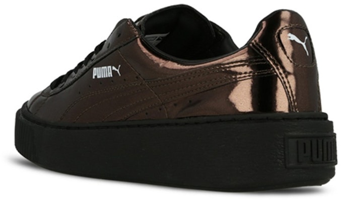 (W) 彪马Basket Platform“金属青铜” 362339-03 Shop (W) 彪马Basket Platform“金属青铜” 362339-03