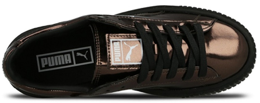 (W) 彪马Basket Platform“金属青铜” 362339-03 Purchase (W) 彪马Basket Platform“金属青铜” 362339-03