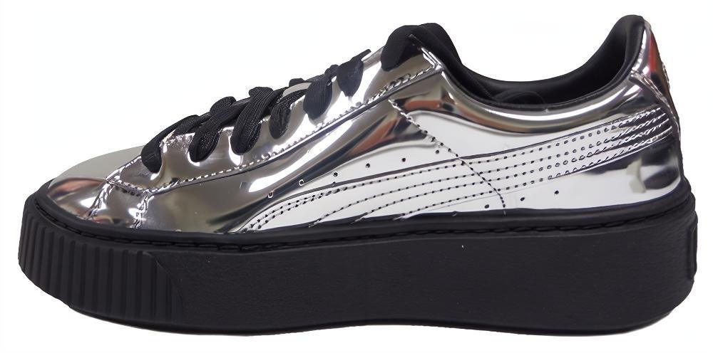 puma-basket-platform-metallic-silver-women