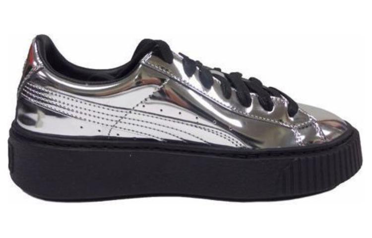 (W) Puma Basket Platform 'Metallic Silver' 圖 2