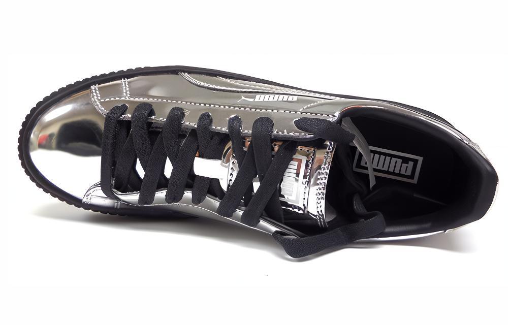 (W) Puma Basket Platform 'Metallic Silver' 圖 3