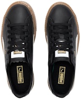 PUMA Basket Platform L 防滑耐磨 低筒 板鞋 女款 黑色 Shop PUMA Basket Platform L 防滑耐磨 低筒 板鞋 女款 黑色