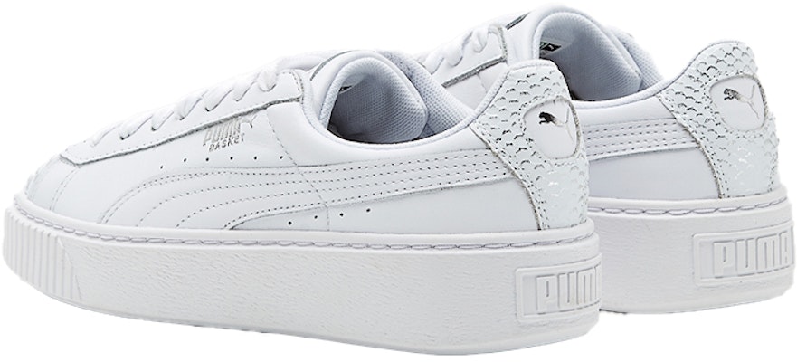 (Women) Puma Basket Platform 'Ocean' 366442-02 Shop (Women) Puma Basket Platform 'Ocean' 366442-02