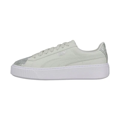 (W) Puma Basket Platform 'Peppermint Green'