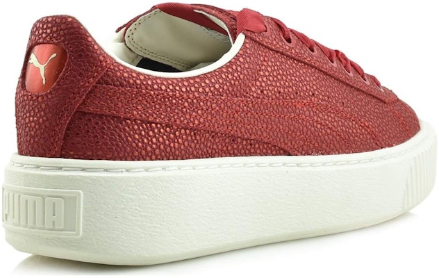 (W) Puma Platform LUX 'Merah' 364913-02 Shop (W) Puma Platform LUX 'Merah' 364913-02