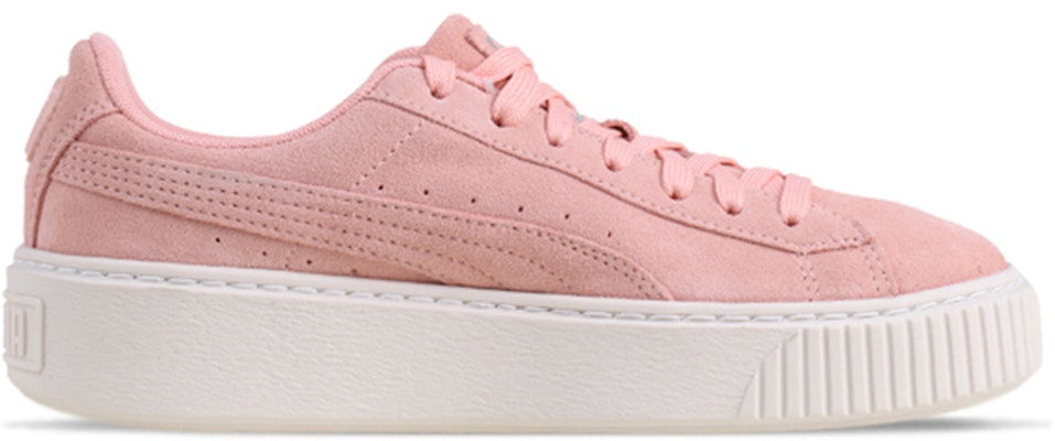 (PS) Puma Suede Platform Super Jewel (Big Kid) Merah Jambu 368993-01 Order (PS) Puma Suede Platform Super Jewel (Big Kid) Merah Jambu 368993-01