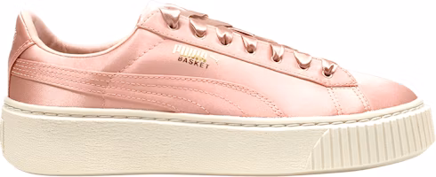 (Women) Puma Basket Platform 'Satin - Pink' 365719-01 (Women) Puma Basket Platform 'Satin - Pink' 365719-01