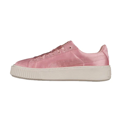(W) Puma Basket Platform 'Satin - Pink'