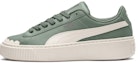 Buy (W) 푸마 바스켓 플랫폼 스캘럽 그린/화이트 366723-01