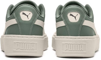 (W) 푸마 바스켓 플랫폼 스캘럽 그린/화이트 366723-01 Shop (W) 푸마 바스켓 플랫폼 스캘럽 그린/화이트 366723-01