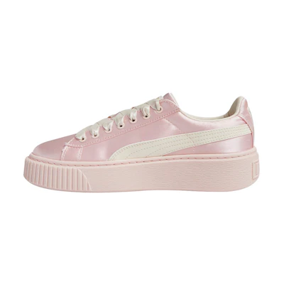 (PS) Puma Basket Platform Tween 'Pink'