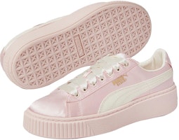 (PS) Puma Basket Platform Tween 'Pink' Kasut Perempuan 365133-04 Lookbook (PS) Puma Basket Platform Tween 'Pink' Kasut Perempuan 365133-04