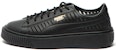 (W) Puma Basket Platform Kasut Santai Musim Panas Hitam 365190-02