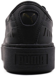 (W) Puma Basket Platform Zapatos Casuales de Verano Negros 365190-02 Shop (W) Puma Basket Platform Zapatos Casuales de Verano Negros 365190-02