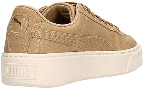 (W) Puma Basket Platform Cv 'Trigo Blanco' 365623-02 Shop (W) Puma Basket Platform Cv 'Trigo Blanco' 365623-02