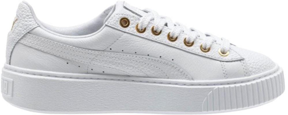 Puma Basket Platform 女款 休閒板鞋 白 Order Puma Basket Platform 女款 休閒板鞋 白