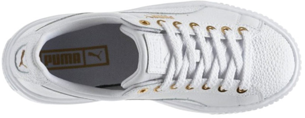 Puma Basket Platform 女款 休閒板鞋 白 Lookbook Puma Basket Platform 女款 休閒板鞋 白