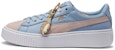 (W) Puma Basket Platform Coach 'Putih Biru Coklat' 366364-01