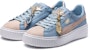 (W) Puma Basket Platform Coach 'Putih Biru Coklat' 366364-01