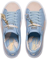 PUMA Basket Platform Coach 低帮 板鞋 女款 白藍棕 Lookbook PUMA Basket Platform Coach 低帮 板鞋 女款 白藍棕