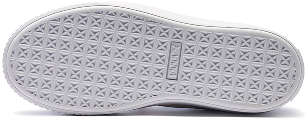 (Women) Puma Basket Platform Coach 'White Blue Brown' 366364-01 Purchase (Women) Puma Basket Platform Coach 'White Blue Brown' 366364-01