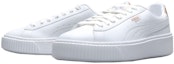 Order (W) Puma Basket Platform 'Putih Emas' 368190-02