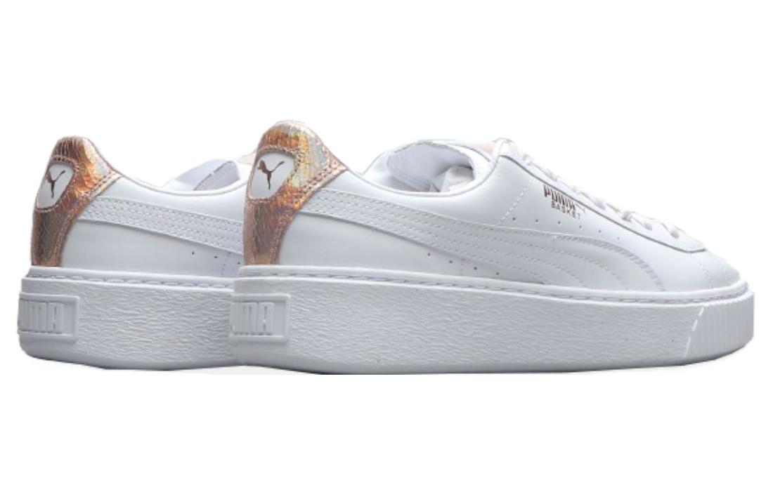 Lookbook (W) Puma Basket Platform 'Blanco Oro' 368190-02
