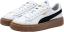Lookbook (W) Puma Basket Platform L 'Putih' 394369-01