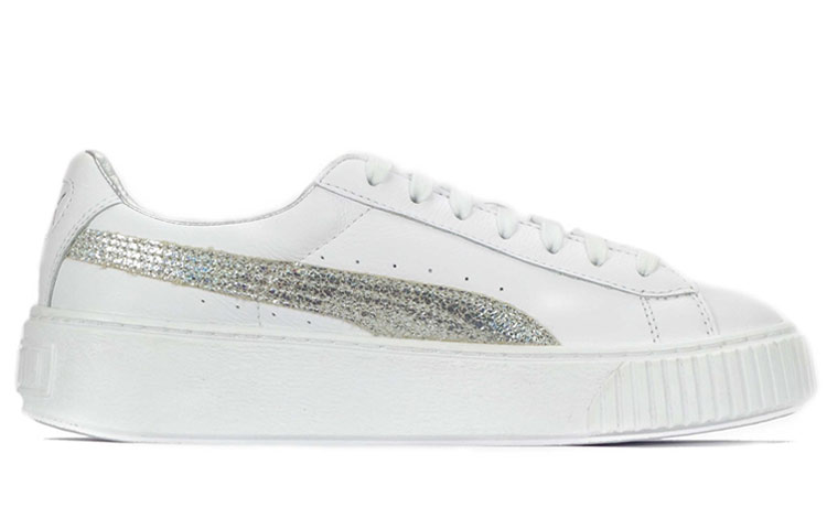 (W) Puma Basket Platform 'White Silver' 圖 2