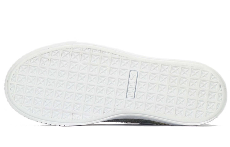 (W) Puma Basket Platform 'White Silver' 圖 5