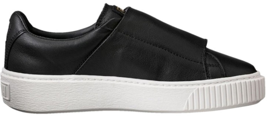 (Women) Puma Basket Platform Big Strap 'Black' 364123-01 Order (Women) Puma Basket Platform Big Strap 'Black' 364123-01
