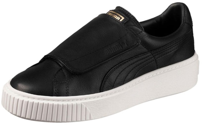 (Women) Puma Basket Platform Big Strap 'Black' 364123-01 Shop (Women) Puma Basket Platform Big Strap 'Black' 364123-01