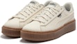 Shop (W) Puma Basket Platform Canvas 'Beige' Kasut Canvas Beige 399251-02
